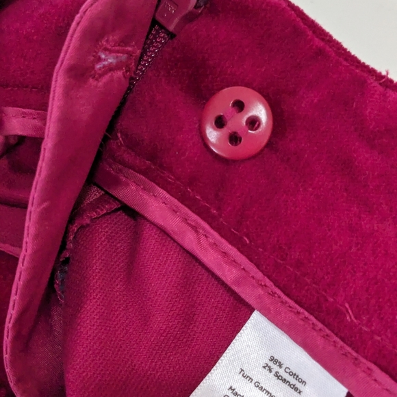 Velvet Fusia Talbots Curvy Pants Size 10P - Picture 11 of 11